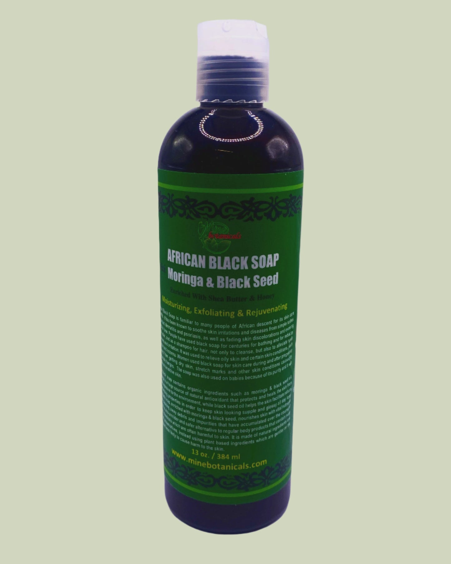 AFRICAN BLACK SOAP (Moringa & Black Seed)