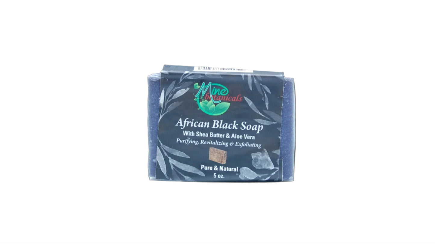 African Black Bar Soap (5 oz.)