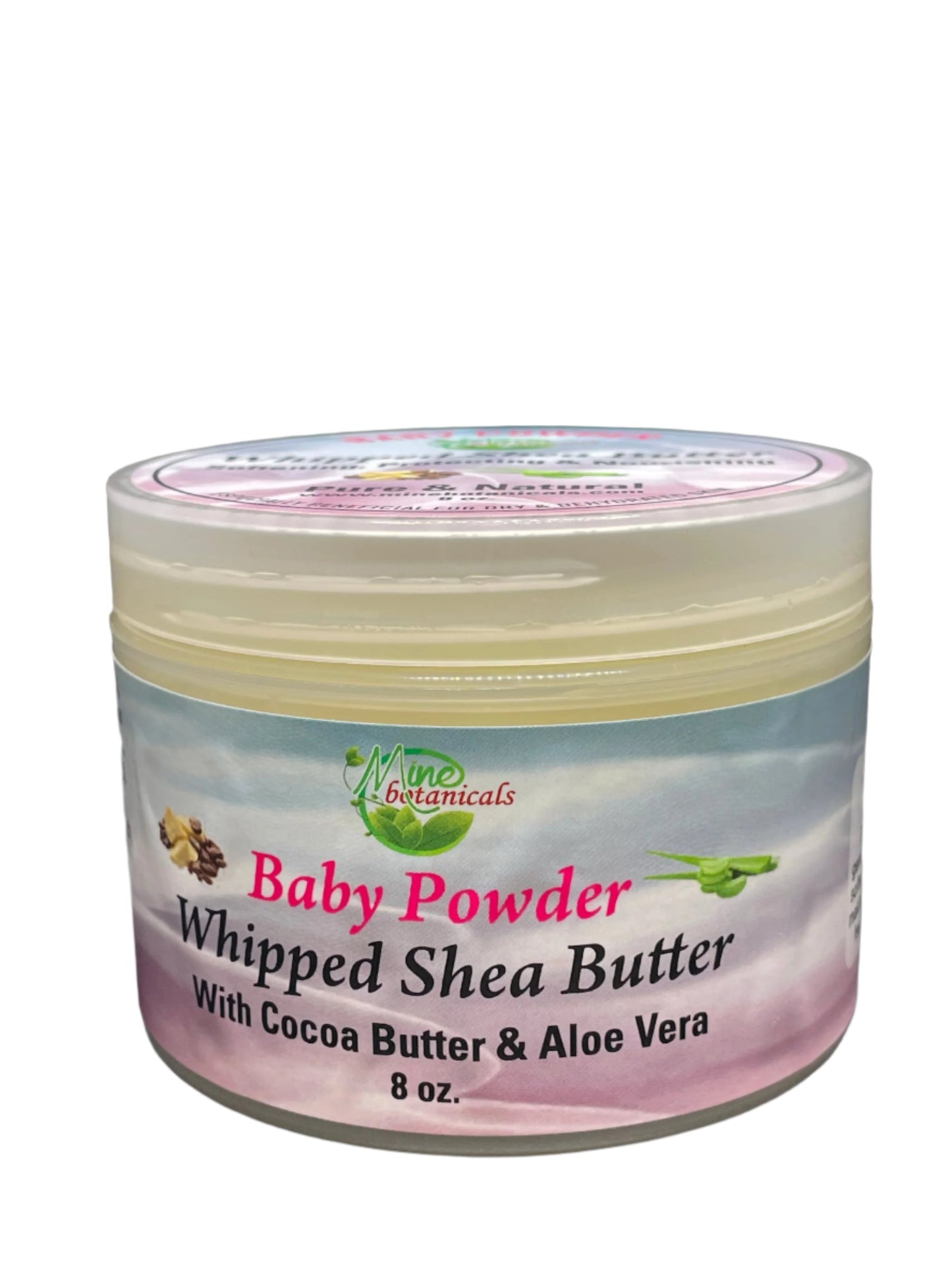 Baby powder whip Shea butter,