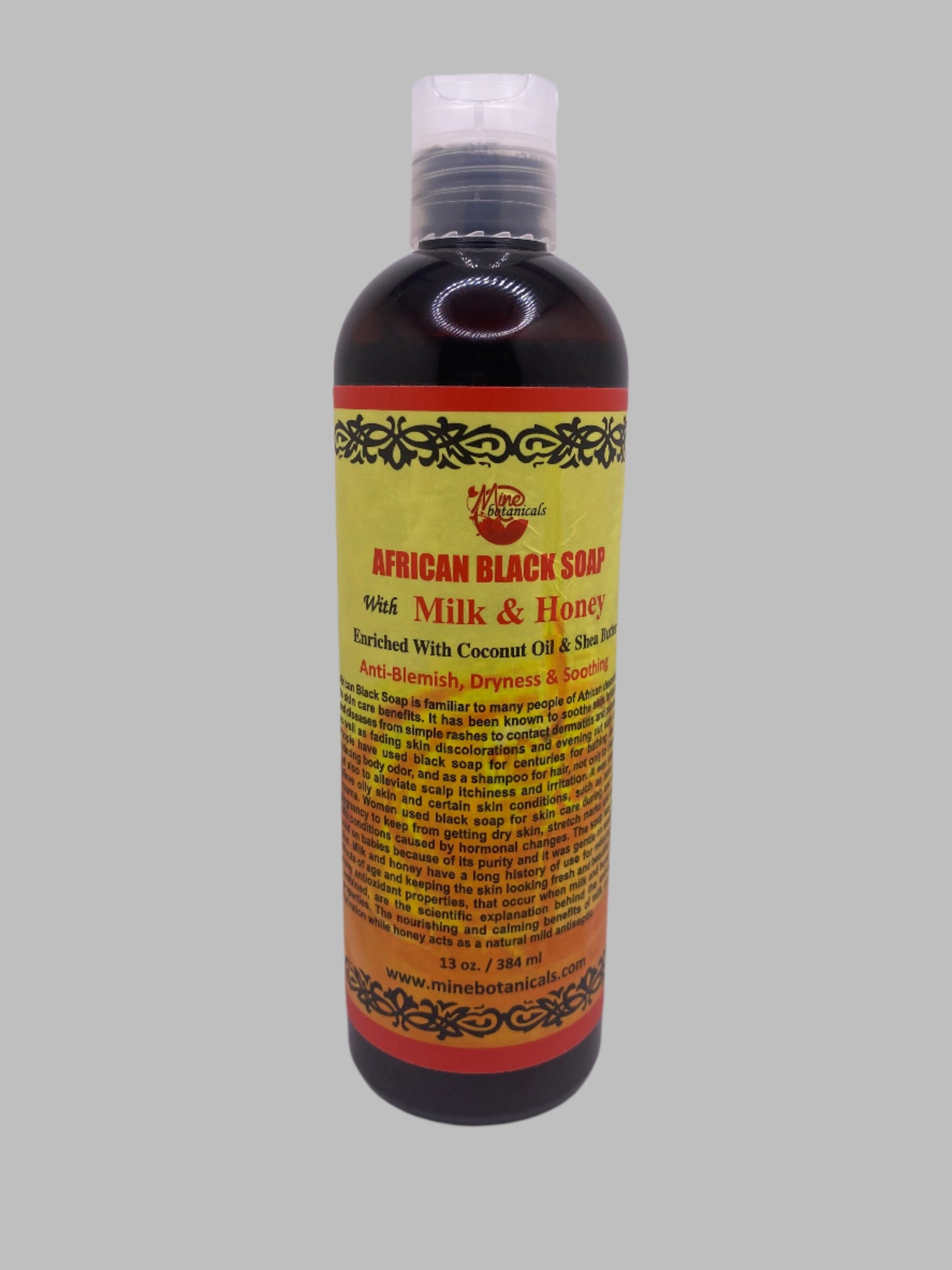 AFRICAN BLACK SOAP & SHAMPOO (Milk & Honey)