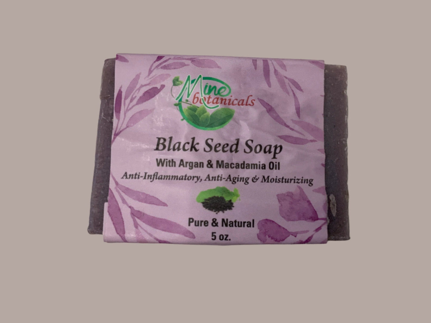 Black Seed Soap (With Argan & Macadamia Oil)