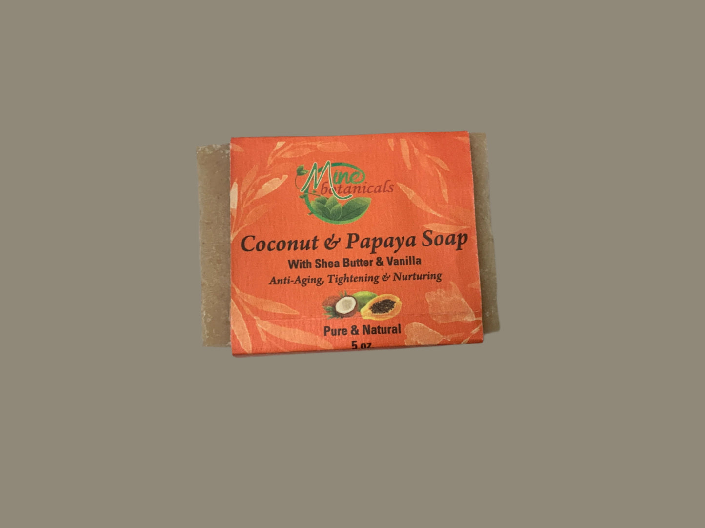 Coconut & Papaya Soap (Anti-Aging, Tightening & Nurturing)