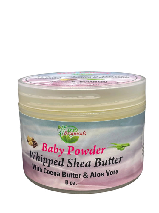 Baby powder  whip Shea butter,