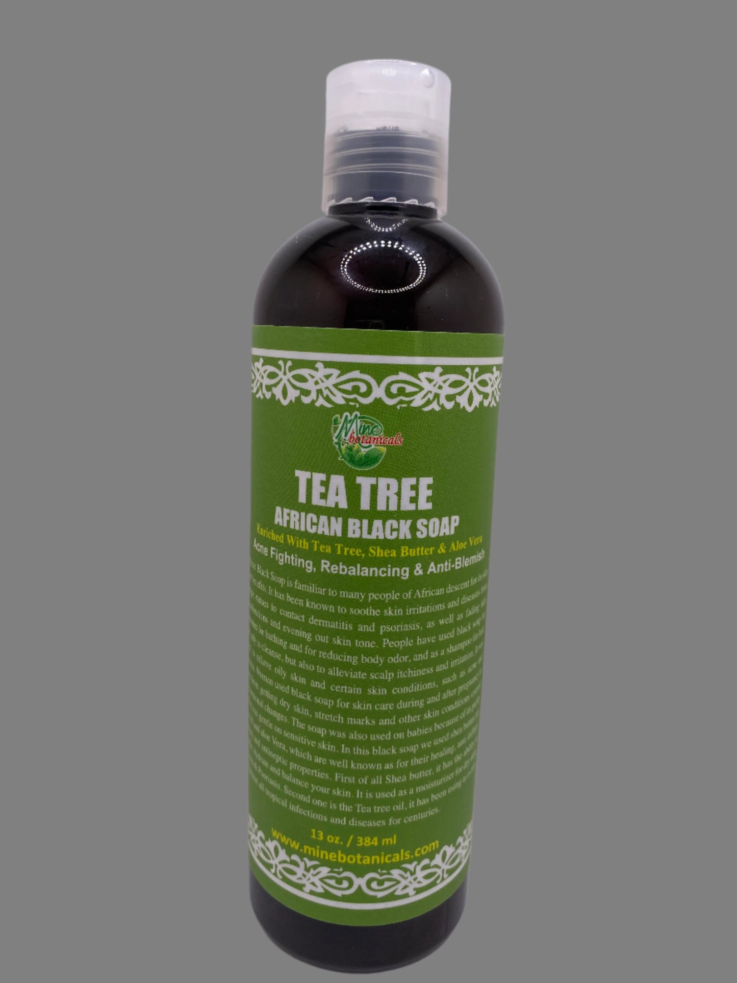 AFRICAN BLACK SOAP (TEA TREE)