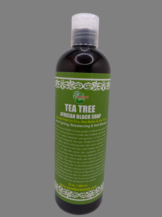 AFRICAN BLACK SOAP (TEA TREE)