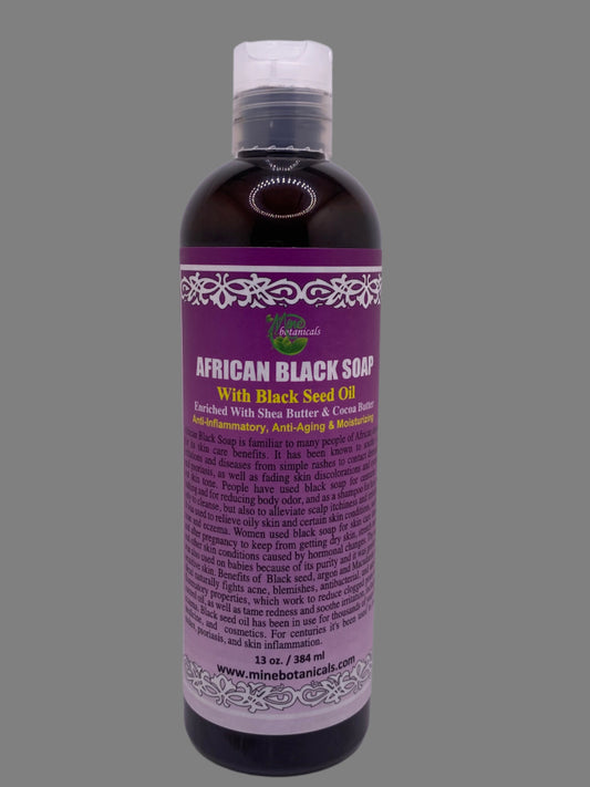 AFRICAN BLACK  SOAP with Black Seed Oil