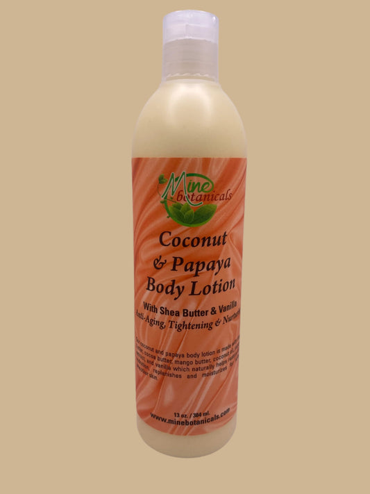 COCONUT & PAPAYA BODY LOTION (Aging,Tightening & Nurturing)