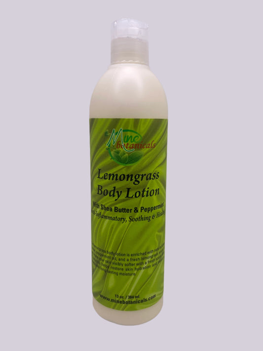 LEMONGRASS BODY LOTION (Anti-Inflammatory,Soothing &Healing)