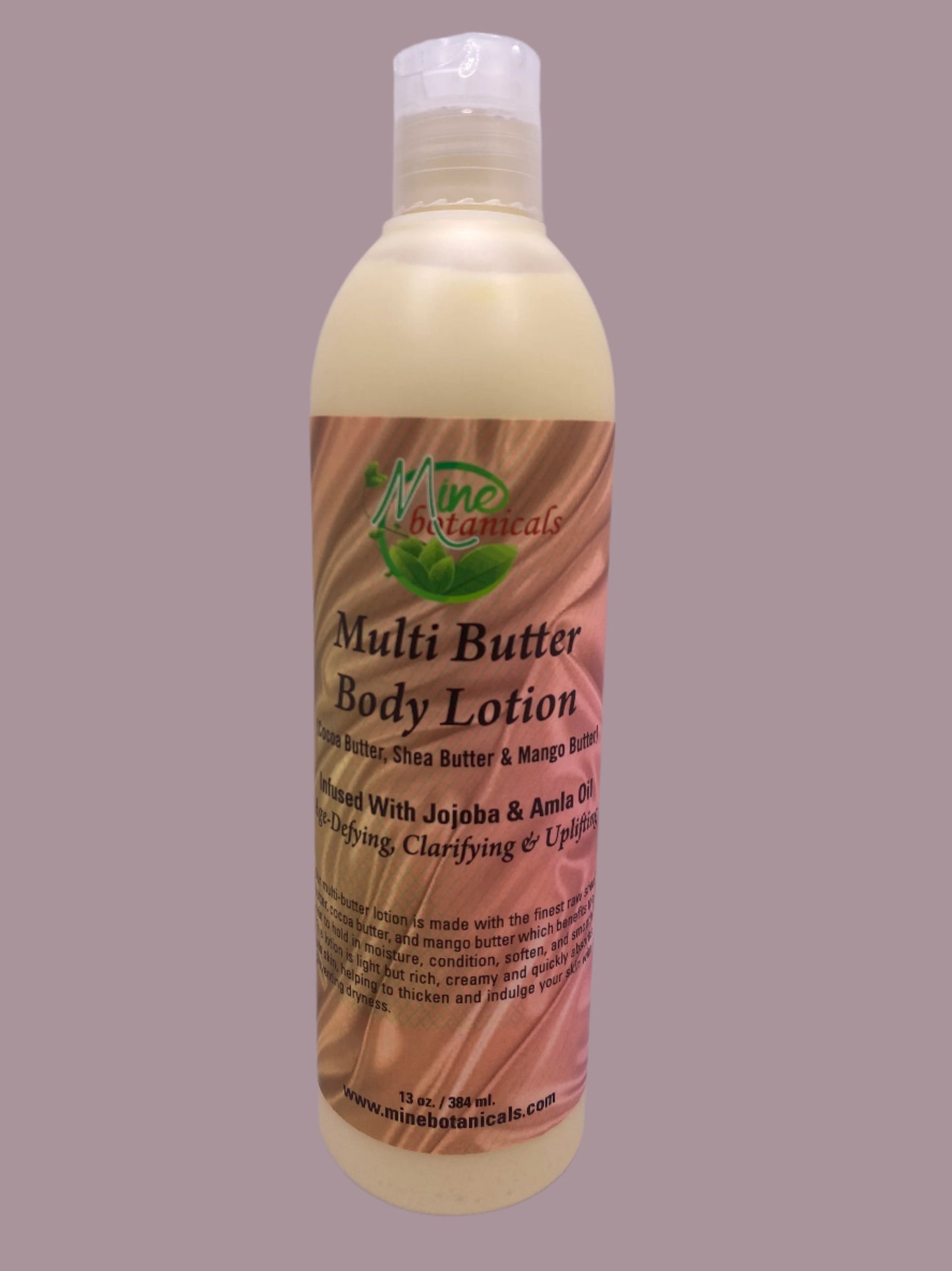 MULTI BUTTER BODY LOTION (Cocoa Butter, Shea Butter & Mango Butter)e