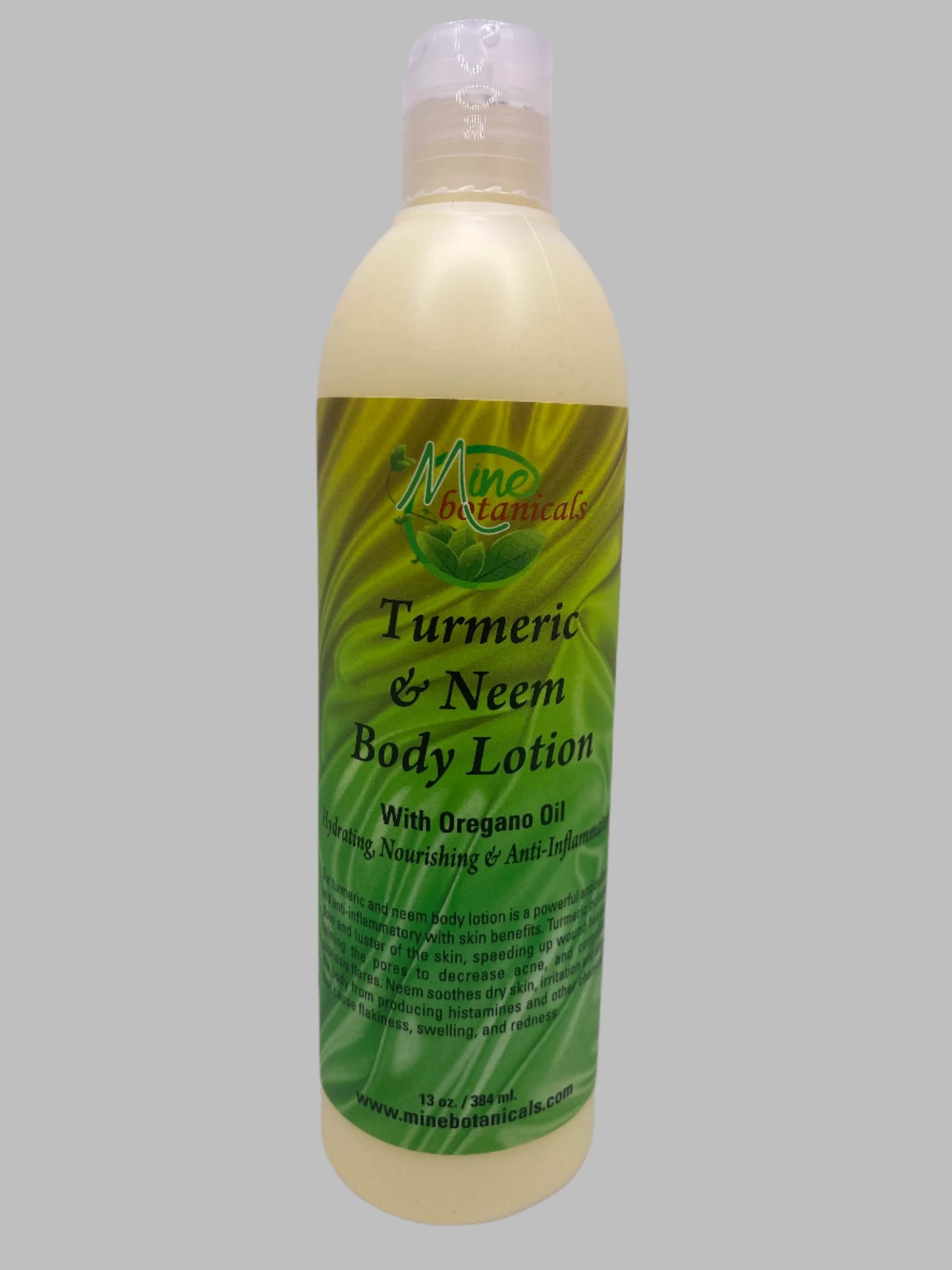 TURMERIC & NEEM BODY LOTION (Hydrating,Nourishing &Anti-Inflammatory)