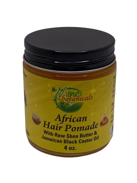 African Hair Pomade(With Raw Shea Butter & Jamaican Black Castor Oi