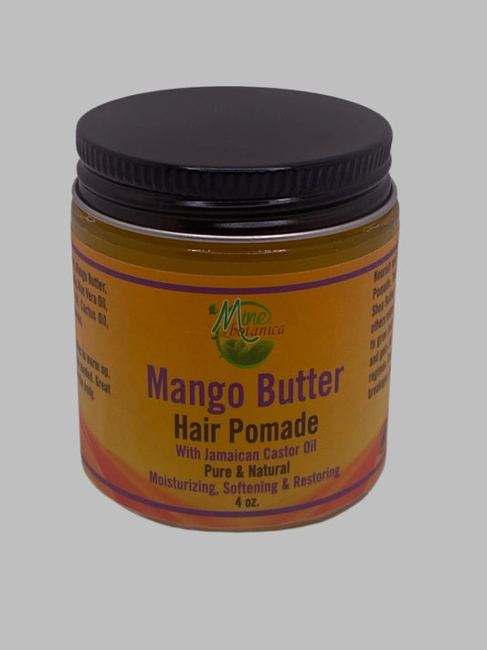 Mango Butter Hair Pomade (With Jamaican Castor Oil)