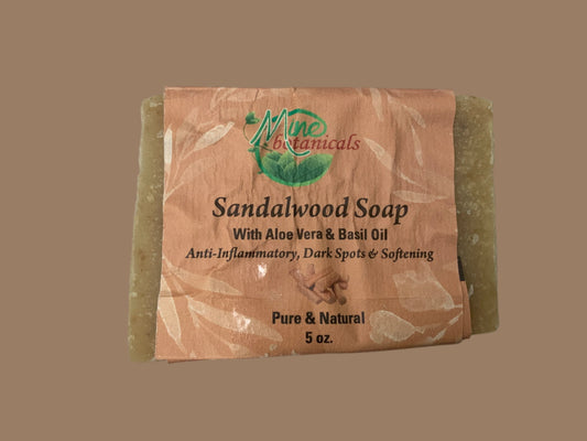 Sandalwood Soap( Anti- Inflammatory,Dark Spots & Softening)