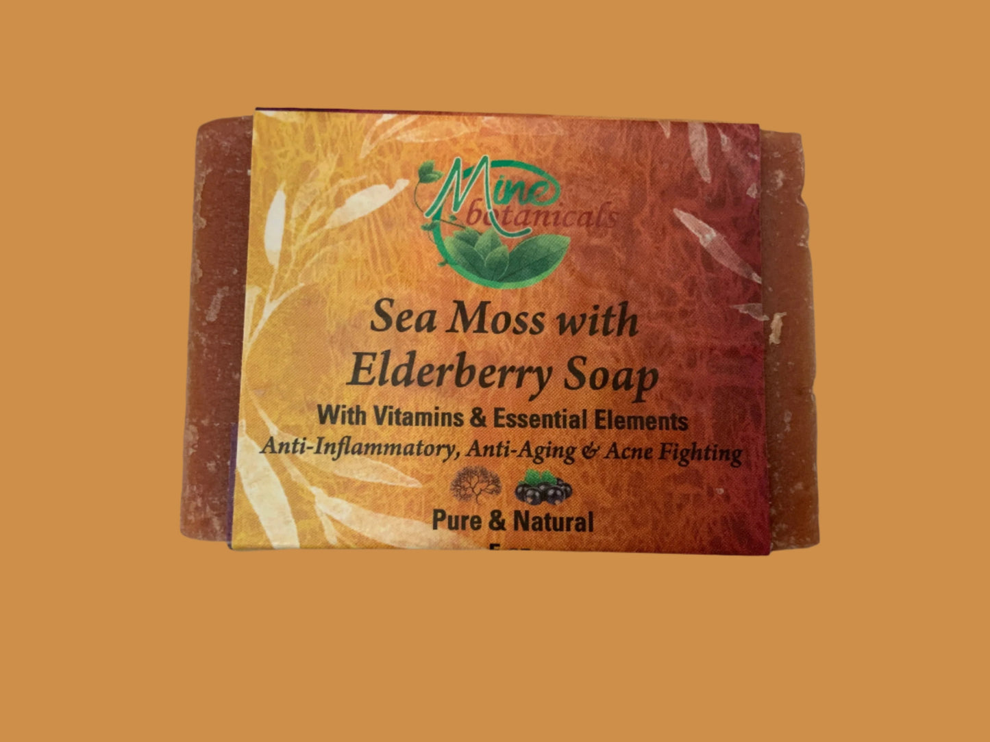 Sea Moss With Elderberry Soap